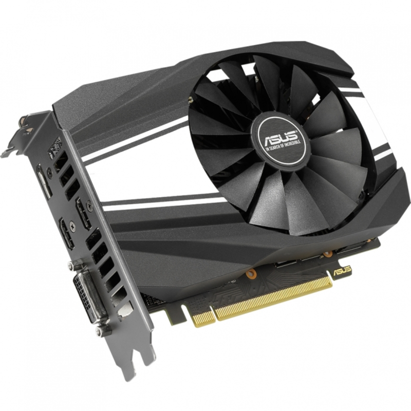 Видеокарта Asus PCI-E PH-GTX1660TI-6G nVidia GeForce GTX 1660TI 6144Mb 192bit GDDR6 1500/12002 DVIx1/HDMIx2/DPx1/HDCP Ret