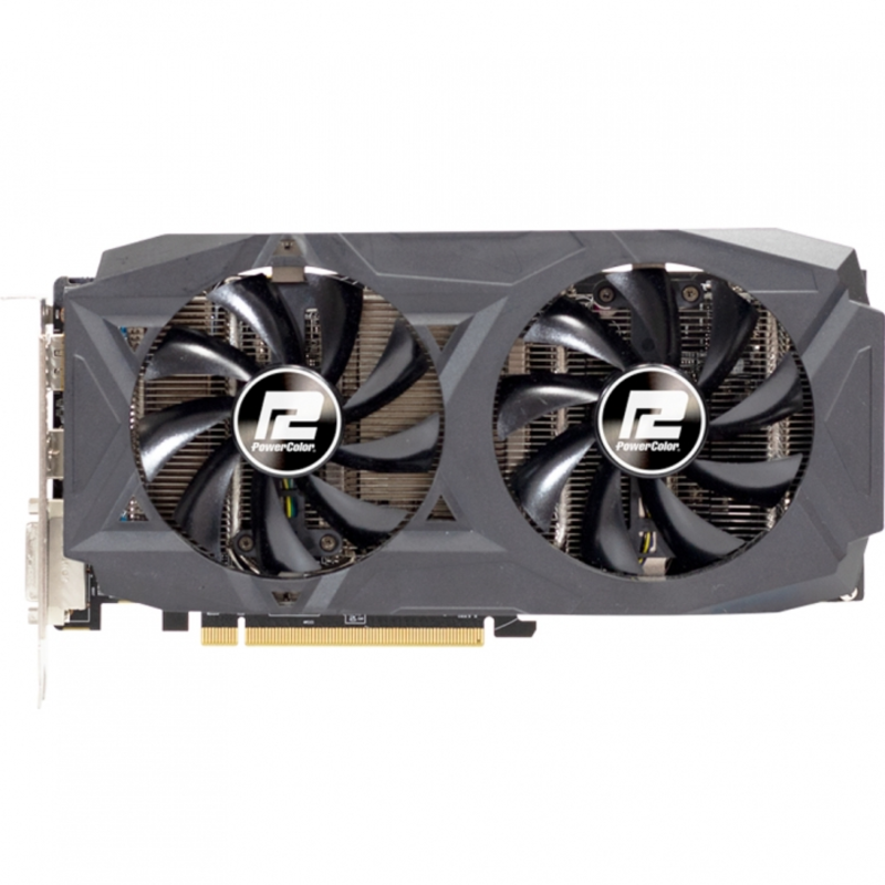 Видеокарта PowerColor PCI-E AXRX 590 8GBD5-DHD AMD Radeon RX 590 8192Mb 256bit GDDR5 1545/8000 DVIx1/HDMIx1/DPx1/HDCP Ret