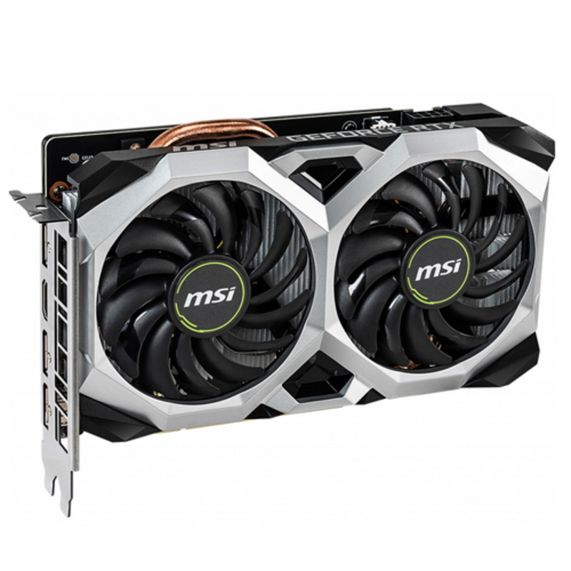Видеокарта GeForce RTX 2060 VENTUS XS 6G OC PCI-Ex16 3.0, 6GB, GDDR6, 192bit, DisplayPort x 3 (v1.4) / HDMI 2.0b x 1 RTL