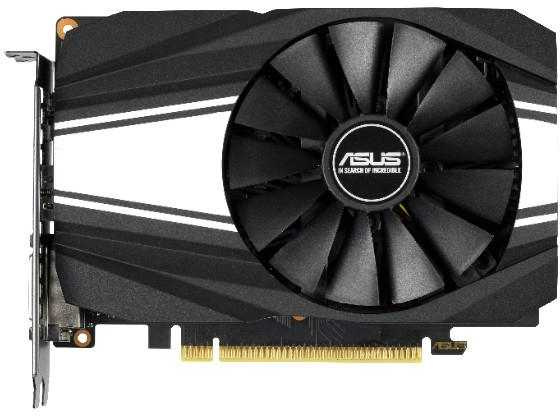 Видеокарта ASUS PH-GTX1660TI-O6G GTX1660TI,DVI,HDMI*2,DP,6G,D6 RTL