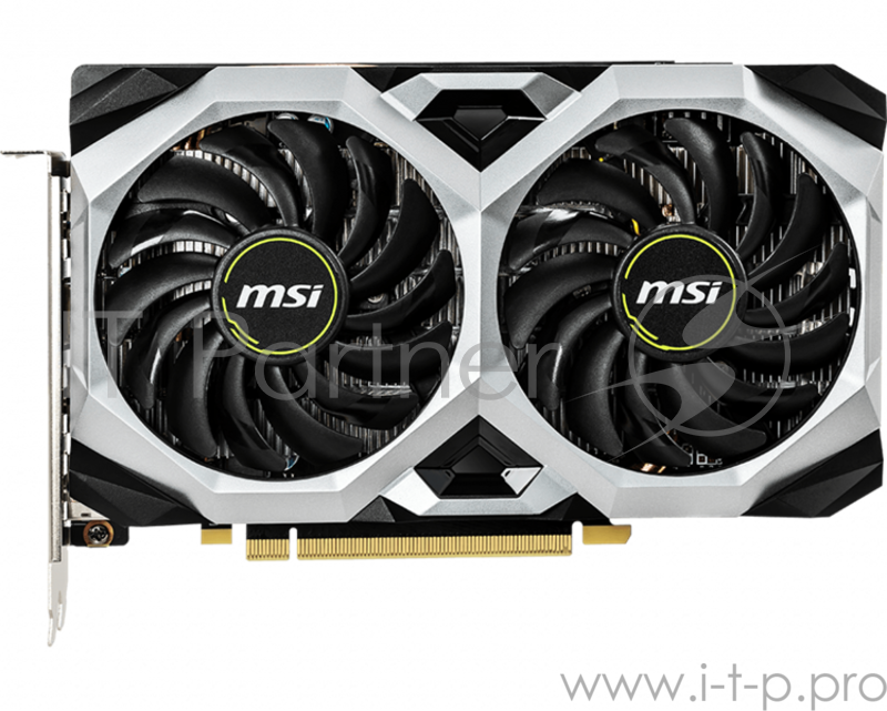 Видеокарта MSI PCIE16 GTX1660TI 6GB GDDR6 GTX1660 TI VENTUS XS 6G OC