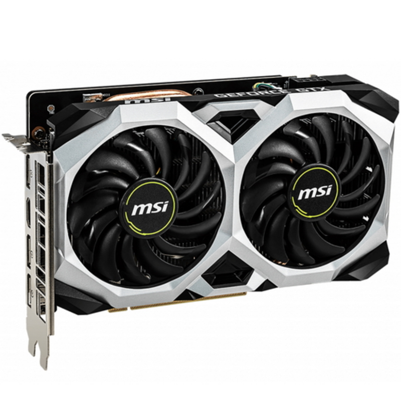 Видеокарта MSI PCIE16 GTX1660TI 6GB GDDR6 GTX1660 TI VENTUS XS 6G OC