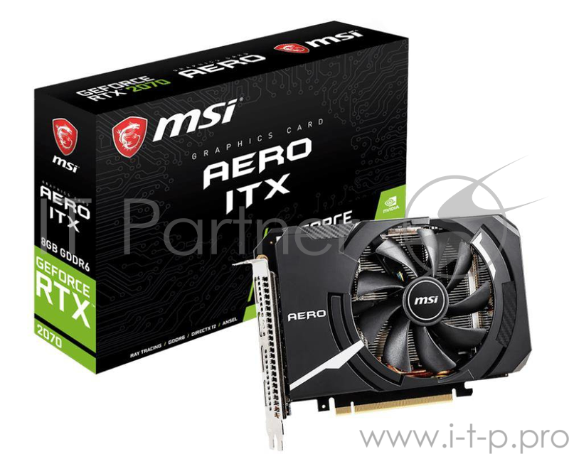 Видеокарта RTX 2070 AERO ITX 8G RTL {10}