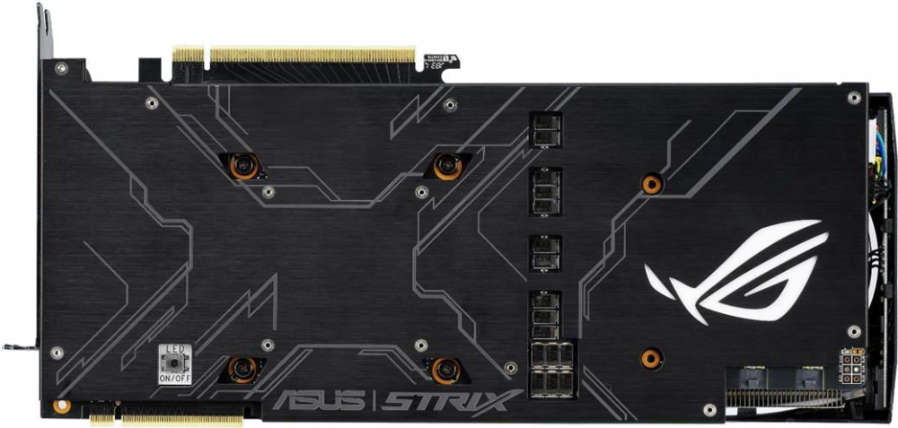 Видеокарта 8Gb <PCI-E> ASUS ROG-STRIX-RTX2080-8G-GAMING <RTX 2080, GDDR6, 256bit, HDCP, 2xHDMI, 2xDP, USBType-C, Retail>