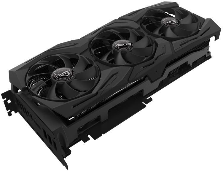 Видеокарта 8Gb <PCI-E> ASUS ROG-STRIX-RTX2080-O8G-GAMING <RTX 2080, GDDR6, 256bit, HDCP, 2xHDMI, 2xDP, Retail>
