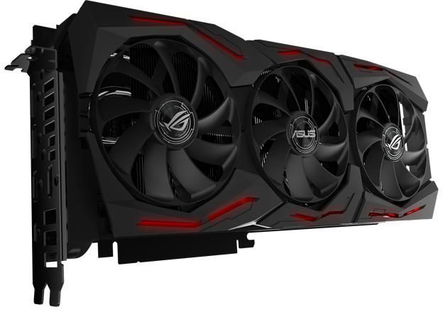 Видеокарта 8Gb <PCI-E> ASUS ROG-STRIX-RTX2080-O8G-GAMING <RTX 2080, GDDR6, 256bit, HDCP, 2xHDMI, 2xDP, Retail>