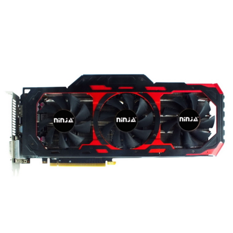 Видеокарта Ninja NH107FG85F, GTX1070 PCIE (1920SP) 8G 256BIT GDDR5 (Dual Link DVI-D/HDMI/DP) (10)