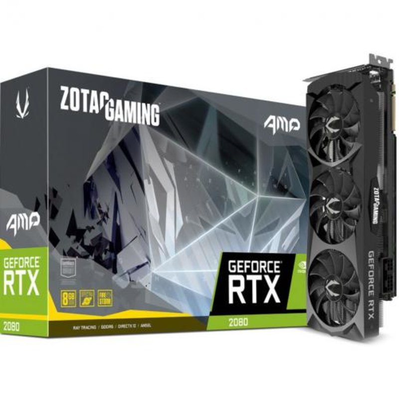 Видеокарта GeForce RTX 2080 AMP (ZT-T20800D-10P) , RTL {5}