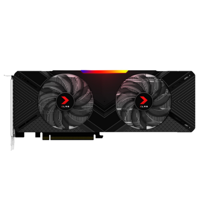 Видеокарта GeForce® RTX 2080 XLR8 OC TWIN FAN 8GB GDDR6 3 x DisplayPort USB-C HDMI Nvidia 2-way SLI ready PCI Express 3.0 x16