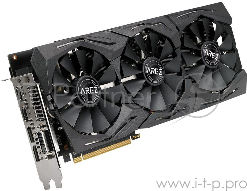 Видеокарта Asus PCI-E AREZ-STRIX-RX580-O8G-GAMING AMD Radeon RX 580 8192Mb 256bit GDDR5 1360/8000 DVIx1/HDMIx2/DPx2/HDCP Ret