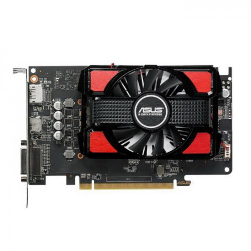 Видеокарта Asus PCI-E RX550-2G AMD Radeon RX 550 2048Mb 128bit GDDR5 1183/7000 DVIx1/HDMIx1/DPx1/HDCP Ret