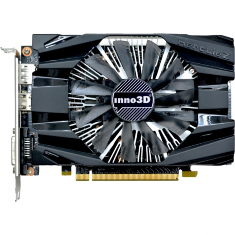 Видеокарта Inno3D Inno3D GeForce GTX 1060 Compact 2(1506Mhz / 8Gbps) / 3GB GDDR5 / 192-bit / DP+HDMI+DVI / VA09 / GP106F6560