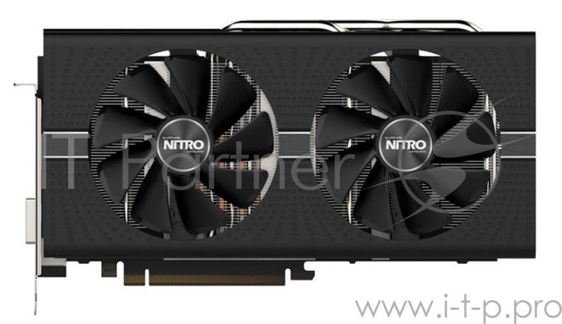 Видеокарта NITRO+ RADEON RX 570 8G GDDR5 DUAL HDMI / DVI-D / DUAL DP OC W/BP (UEFI) RTL 11266-09-20G