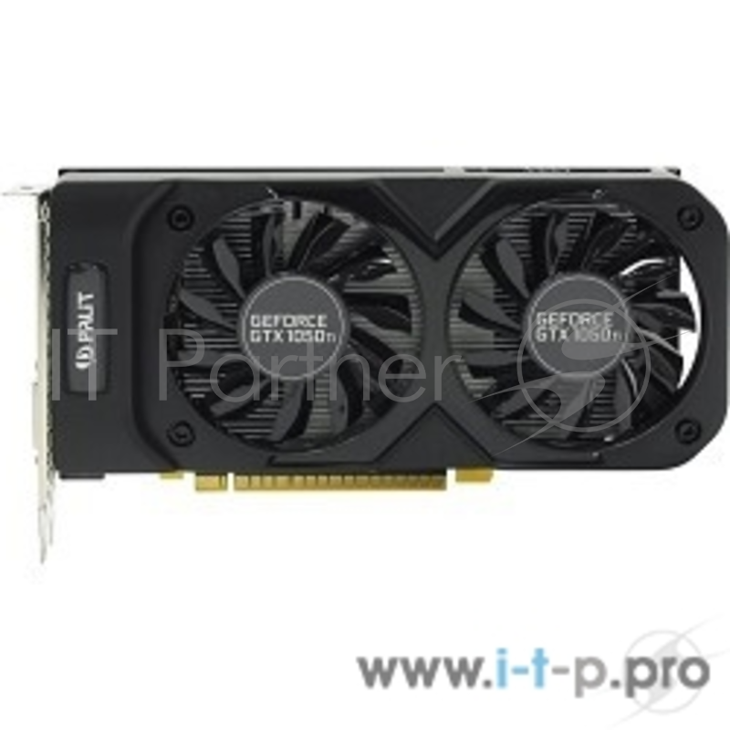 Видеокарта PALIT GeForce GTX1050Ti Dual 4G nVidia RTL GTX1050TI 4096Mb 128bit GDDR5