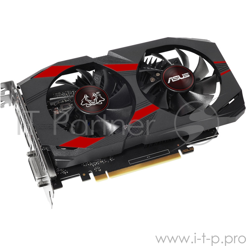 Видеокарта VGA ASUS NVIDIA GeForce GTX 1050, 2Gb GDDR5/128-bit, PCI-Ex16 3.0, 1xDVI-D, 1xHDMI 2.0, 1xDP 1.4, ATX, 2-slot cooler, retail