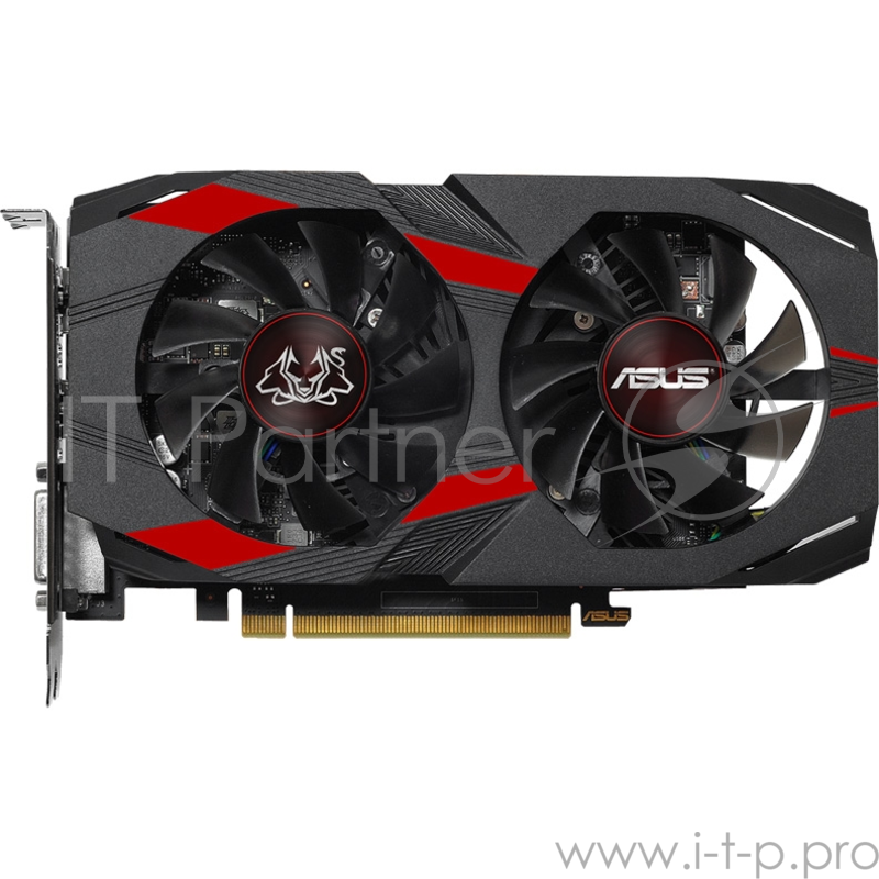 Видеокарта VGA ASUS NVIDIA GeForce GTX 1050, 2Gb GDDR5/128-bit, PCI-Ex16 3.0, 1xDVI-D, 1xHDMI 2.0, 1xDP 1.4, ATX, 2-slot cooler, retail