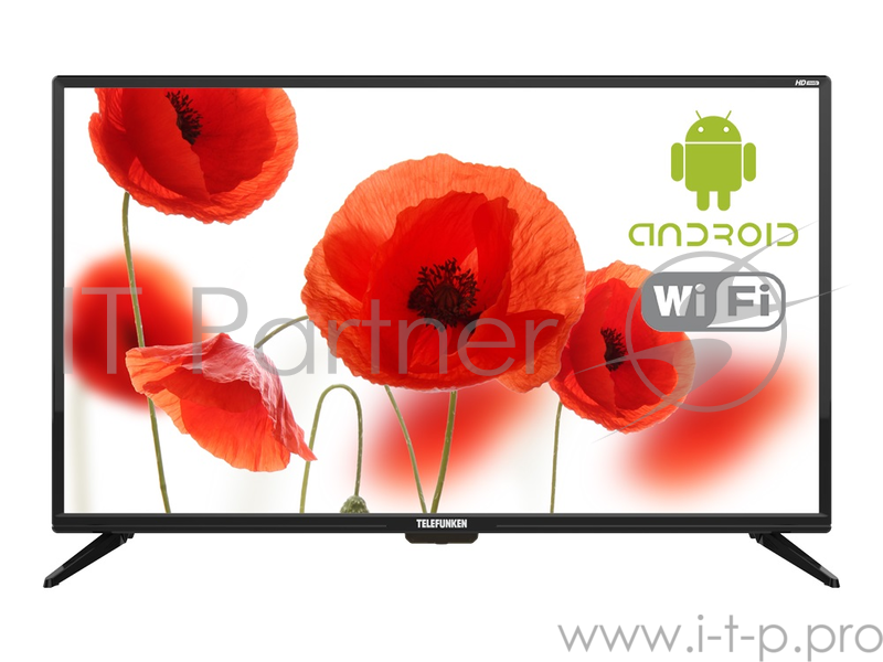 Телевизор Telefunken TF-LED32S87T2S черный/HD READY/50Hz/DVB-T/DVB-T2/DVB-C/ TV (RUS)