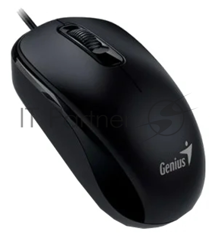 Оптическая мышь Genius DX-110, 2кн.+скр., черный (USB)