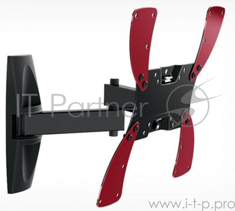 Кронштейн для телевизора Holder LCDS-5046 черный 22-40 макс.30кг настенный поворот и наклон