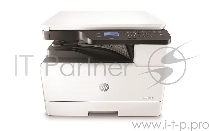 МФУ HP LaserJet MFP M436n A3, лазерный, принтер + сканер + копир, ЖК, бело-черный (USB2.0)
