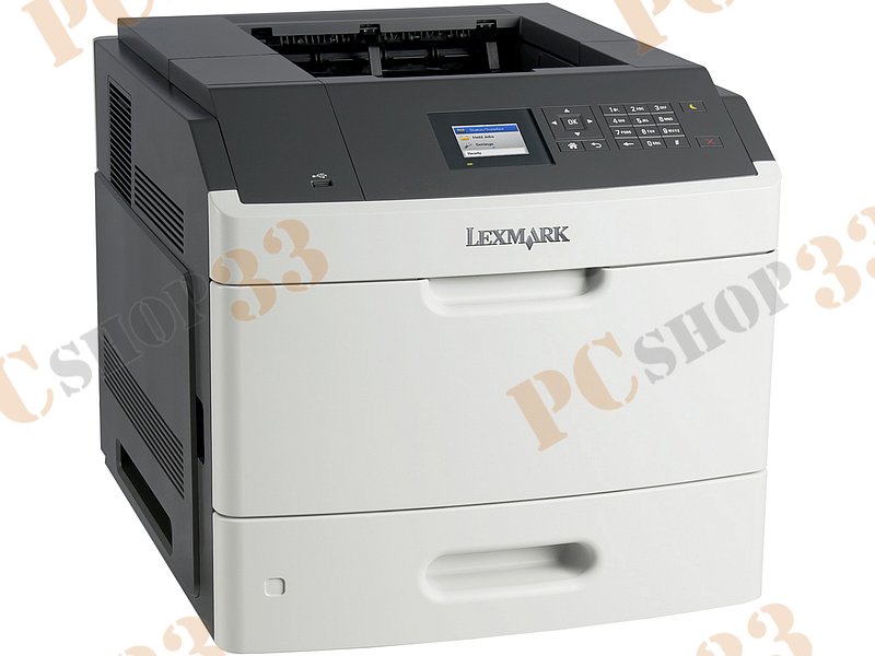 Лазерный принтер Lexmark MS811dn A4, 1200x1200dpi, бело-серый (USB2.0, LAN)