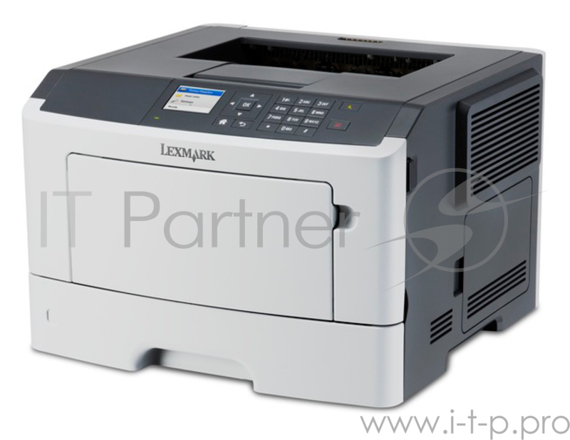 Лазерный принтер Lexmark MS510dn A4, 1200x1200dpi, бело-серый (USB2.0, LAN)