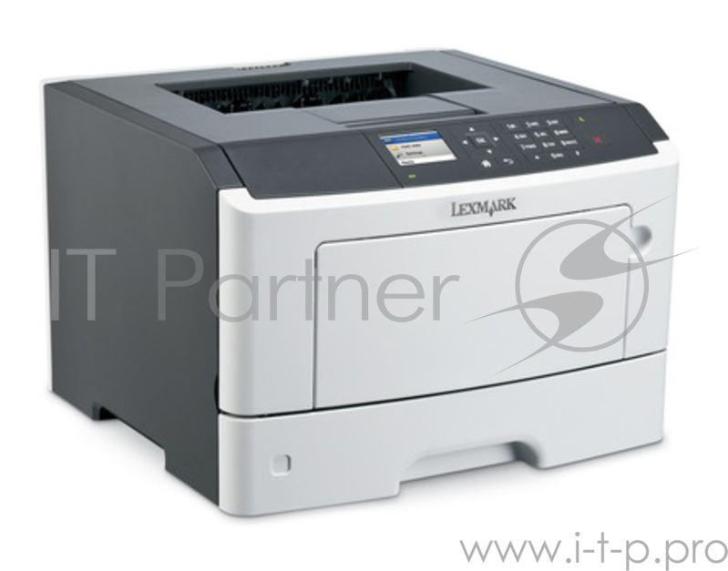 Лазерный принтер Lexmark MS510dn A4, 1200x1200dpi, бело-серый (USB2.0, LAN)