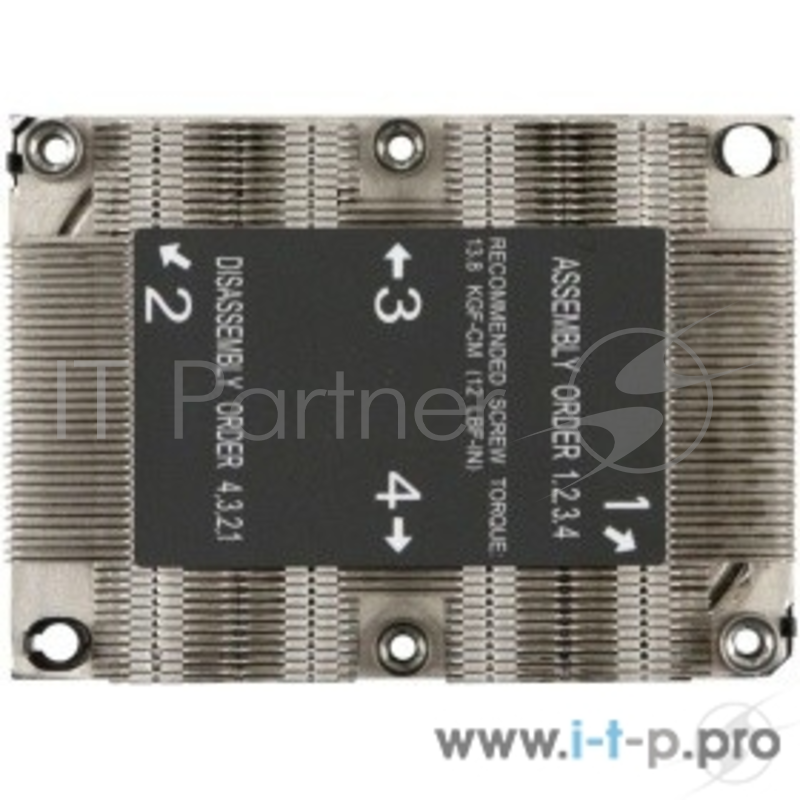 Радиатор для процессора Supermicro SNK-P0067PS (1U, Socket3647-0)