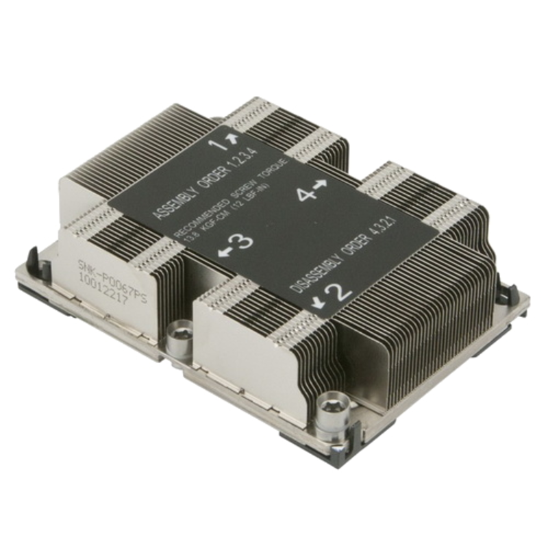 Радиатор для процессора Supermicro SNK-P0067PS (1U, Socket3647-0)