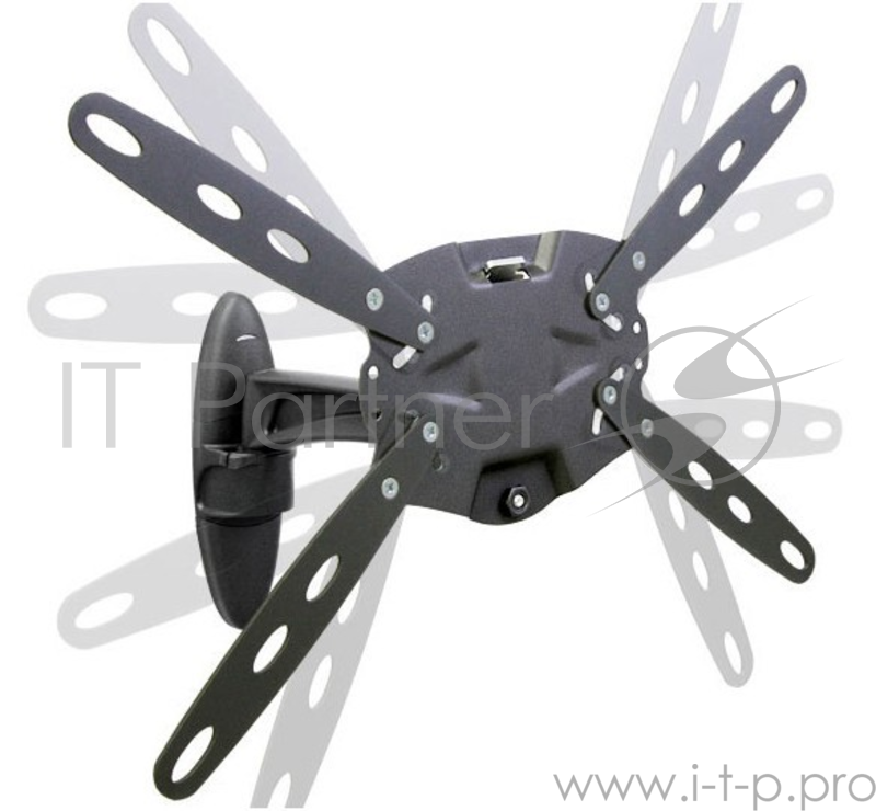 Кронштейн для телевизора Holder LCDS-5025 черный глянец 26