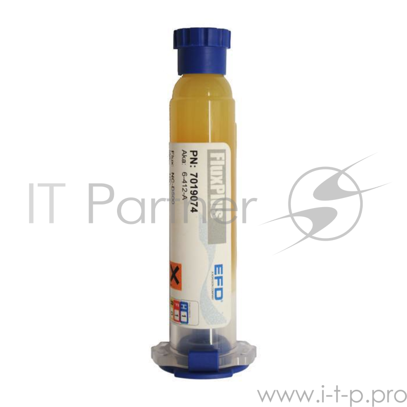 Флюс гель EFD Flux Plus 6-412-A, безотмывочный, 10г