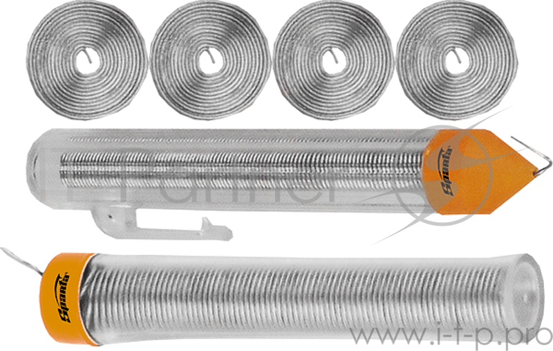 Припой SPARTA 913305 Sn60х1мм 10г в пластмассовой тубе