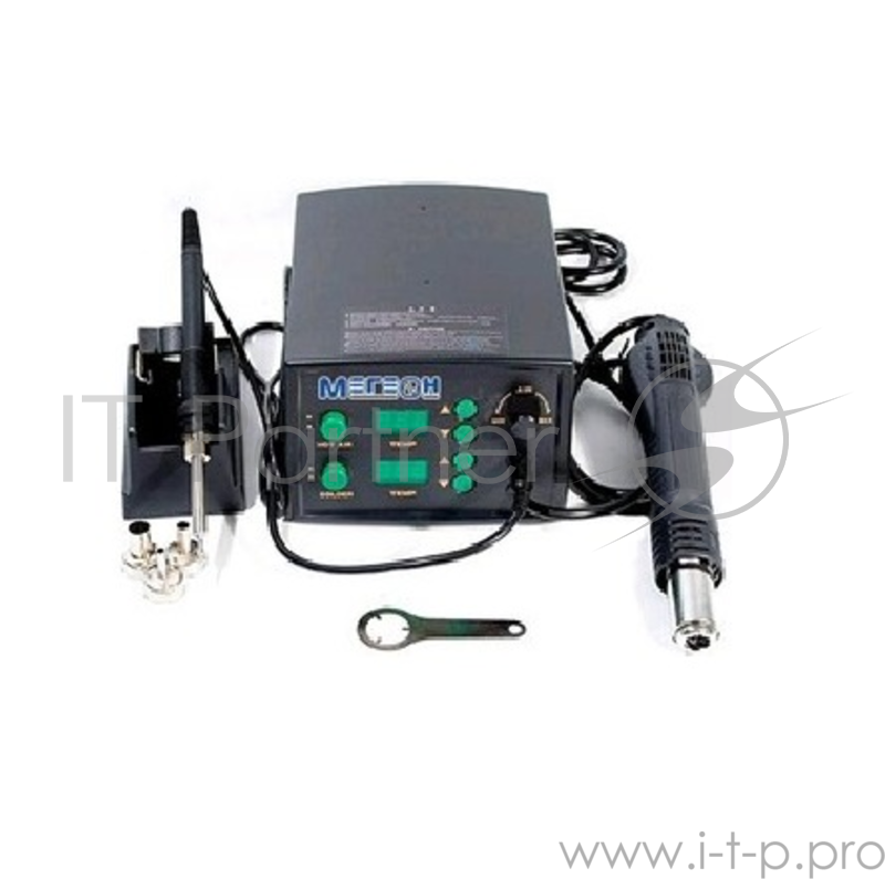 Многофункциональная паяльная станция МЕГЕОН 00207 750 Вт Диапазон рабочих температур 200 – 480 °С