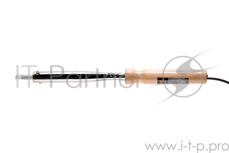 Паяльник WESTER 908-004 100Вт с никелированным жалом с медным наконечником, дер. ручка