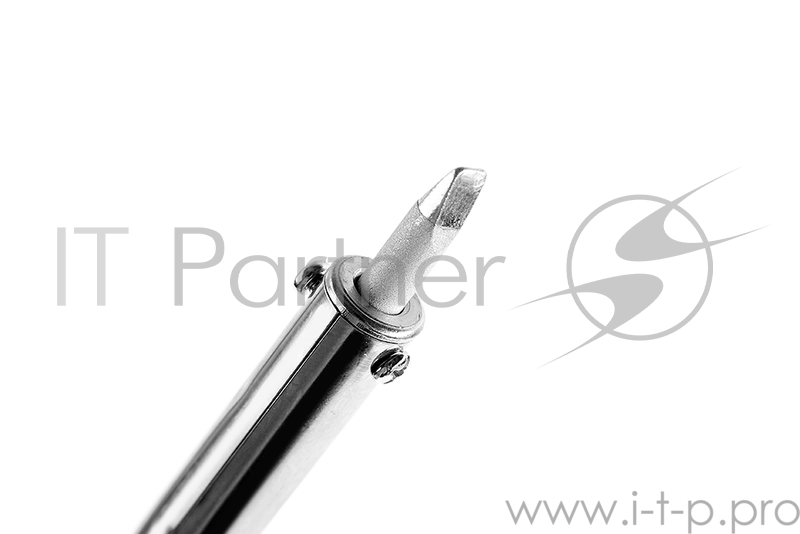 Паяльник WESTER 908-004 100Вт с никелированным жалом с медным наконечником, дер. ручка