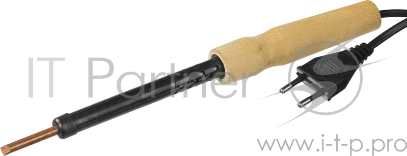Паяльник NN ink. 55407-40 с деревянной рукояткой 40Вт 220В клин