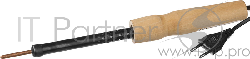 Паяльник NN ink. 55407-25 с деревянной рукояткой 25Вт 220В клин