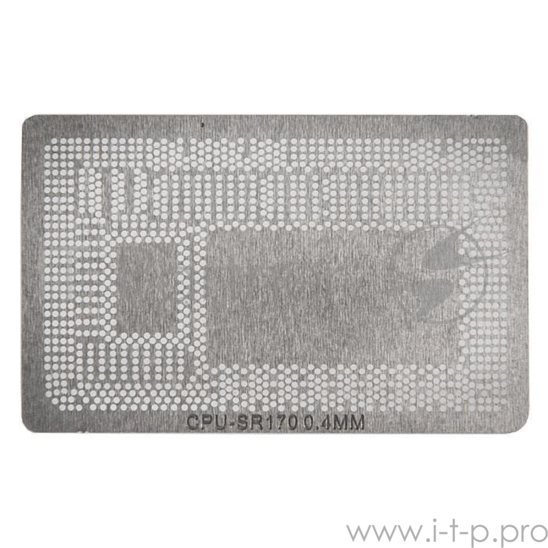 трафарет для 1068 Intel SR170, small size