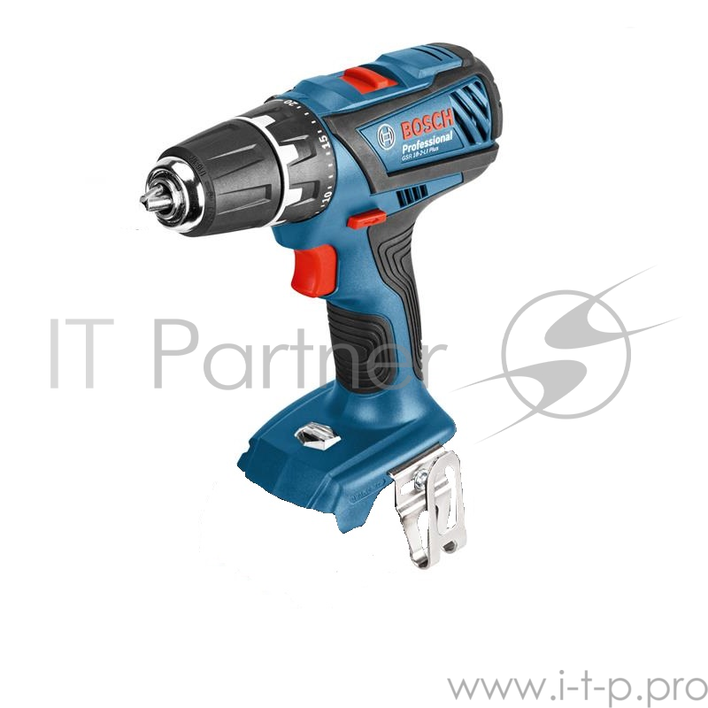 Аккум.дрель ударная BOSCH GSB 18-2-Li Plus (0.601.9E7.102) 63Нм 0-500/1900об/мин 1.5-13мм