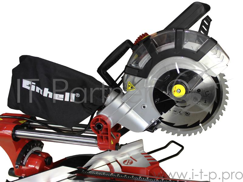 Пила торц.с протяжкой EINHELL TH-SM 2131 Dual (4300835) 1500Вт 5000об/мин круг 210х30мм пропил 65м