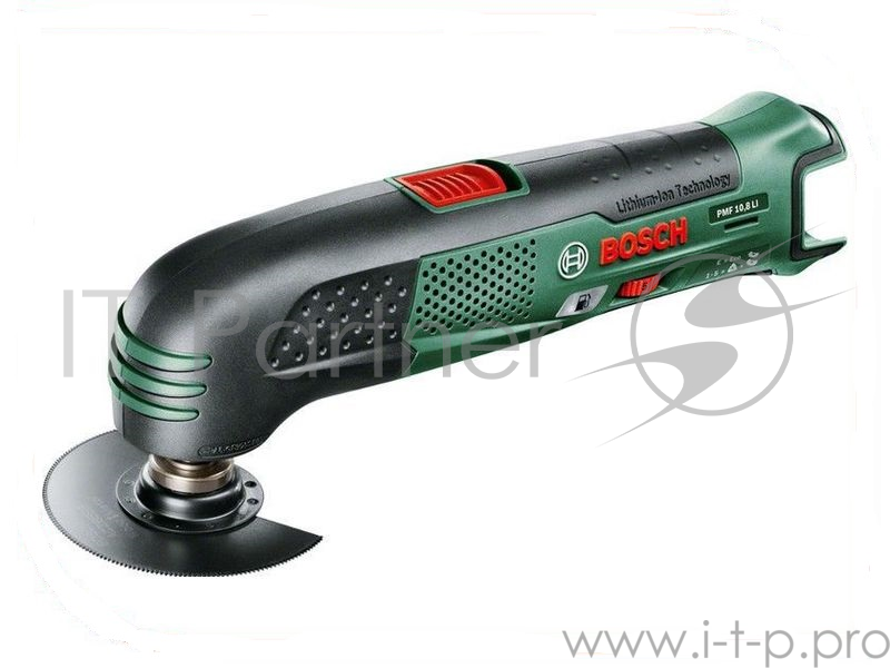 Шлифовальные машины Bosch PMF 10,8 Li 0603101922 Универсальный резак {5000 - 20000 кол./мин,10.8 В,Li-Ion,1.5 А*ч,1 акк.}