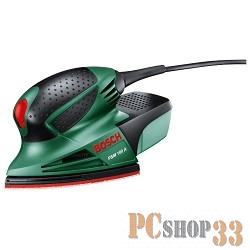 Шлифовальные машины Bosch PSM 100 A 06033B7020 Мультишлифмашина{Мощность - 100 Вт частота колебаний - 13 000 об/мин рабочая поверхность - 104 см? диапазон колебаний(мм) - 1,4 вес - 0,9 кг мягкая накладка Bosch Mi