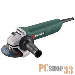 Шлифовальные машины Metabo W 720-115 601230000 шлифмашина угловая { 720вт,115 мм, 11000 об/мин, вес 1.8 кг защ.повт.пуска }