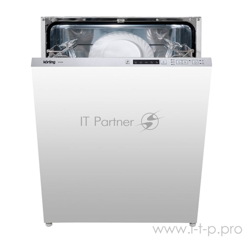 Встраиваемые посудомоечные машины Korting 82x59.5x54 см, полновстраиваемая, 12 комплектов, 5 программ, расход 15л, LED индикаторы, возможность подкл. к горячей воде