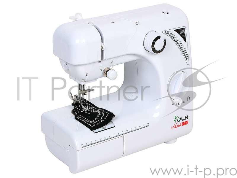 Швейная машина VLK NAPOLI 2400 Электромеханическое управление,19 швейных операций,полуавтоматическая обработка петли,Размеры (ШxГxВ) 30x14x27 см , ножной привод .