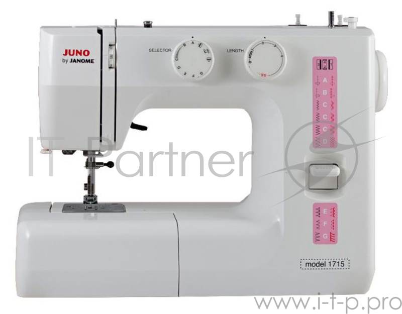 Швейная машина Janome Juno 1715 белый