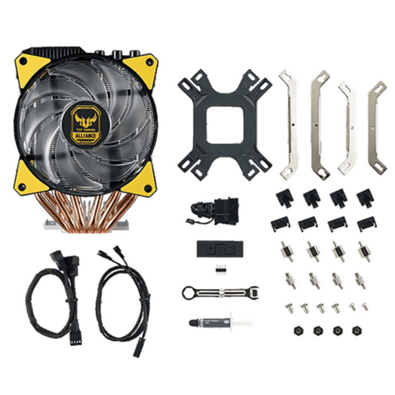 Кулер Cooler Master CPU Cooler MasterAir MA620P, 600-2400 RPM, 200W, RGB LED fan, RGB lighting controller, Full Socket Support, Asus TUF Version