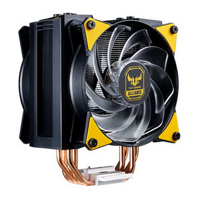 Кулер Cooler Master CPU Cooler MasterAir MA410M, 600-1800 RPM, 150W, addressable RGB, lighting controller, Full Socket Support, Asus TUF Version