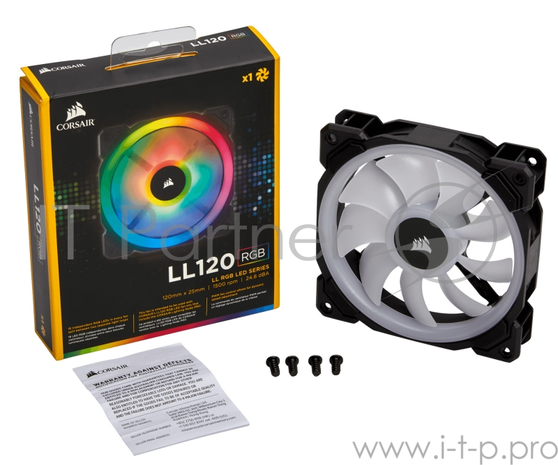 Кулер для корпуса LL120 RGB 120 мм CO-9050071-WW ,RTL{10}