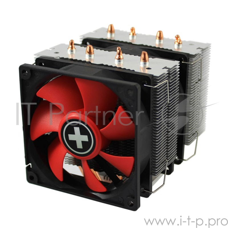 Кулер XILENCE Performance C CPU cooler, M504D, PWM, 2x92mm fan, 4 heat pipes, Universal